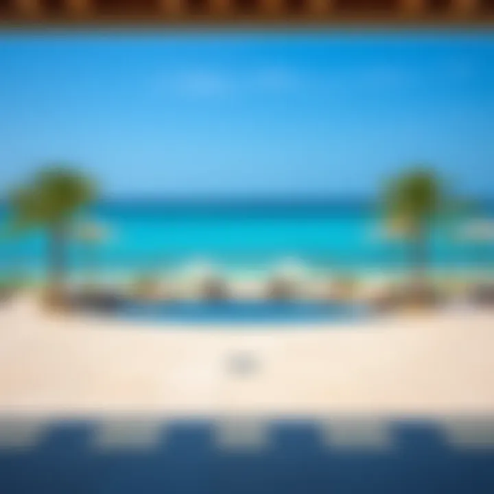 Breathtaking beachfront overlooking the serene waters of the Arabian Gulf