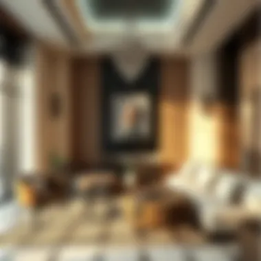 Elegance Inside Anantara Residence Luxurious interiors showcasing high-end furnishings within the residence