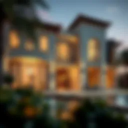 Stunning Arada Armani property exterior showcasing architectural elegance