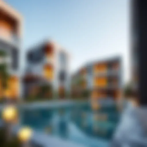 Architectural design of Cantara Residence showcasing modern aesthetics