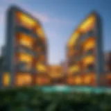 Stunning architectural view of Creek Residences showcasing modern design