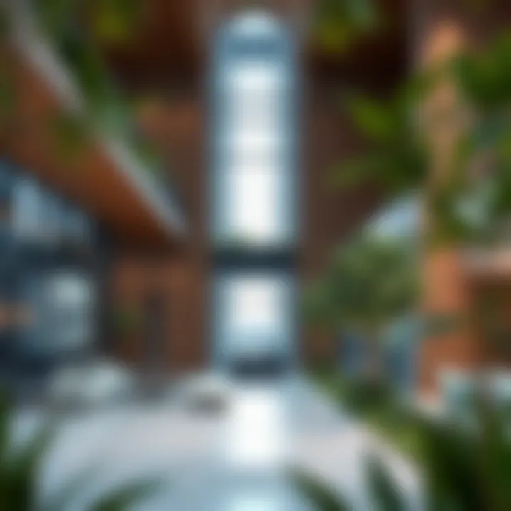 Environmentally sustainable features integrated in Creek Tower