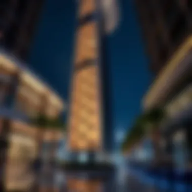 Modern architectural features of Al NAEEM Tower