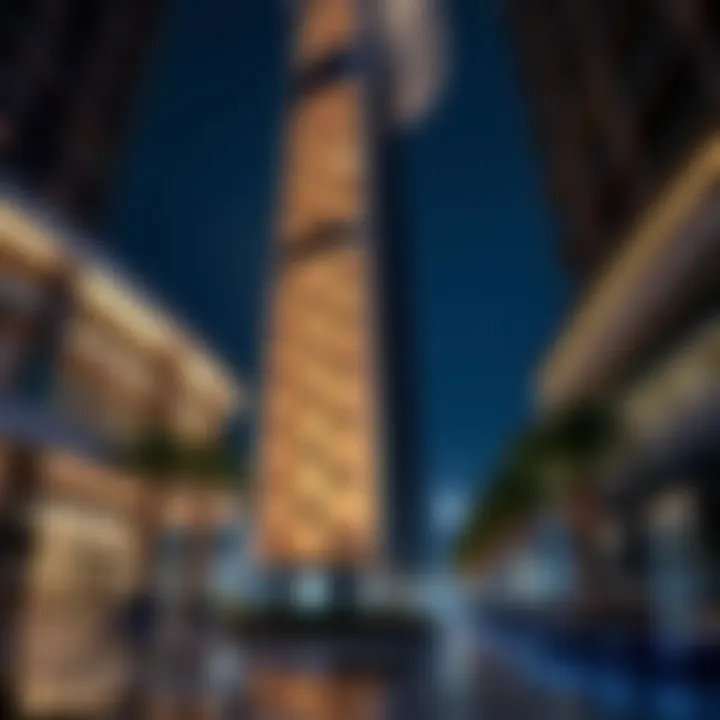 Modern architectural features of Al NAEEM Tower