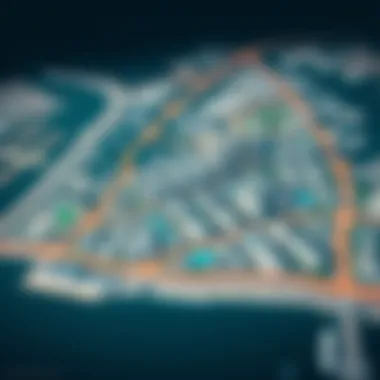 Master Plan of Emaar Maritime City An image depicting the strategic planning and master layout of Emaar Maritime City.
