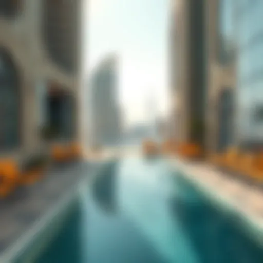 Spectacular view of Sadaf JBR's architectural design