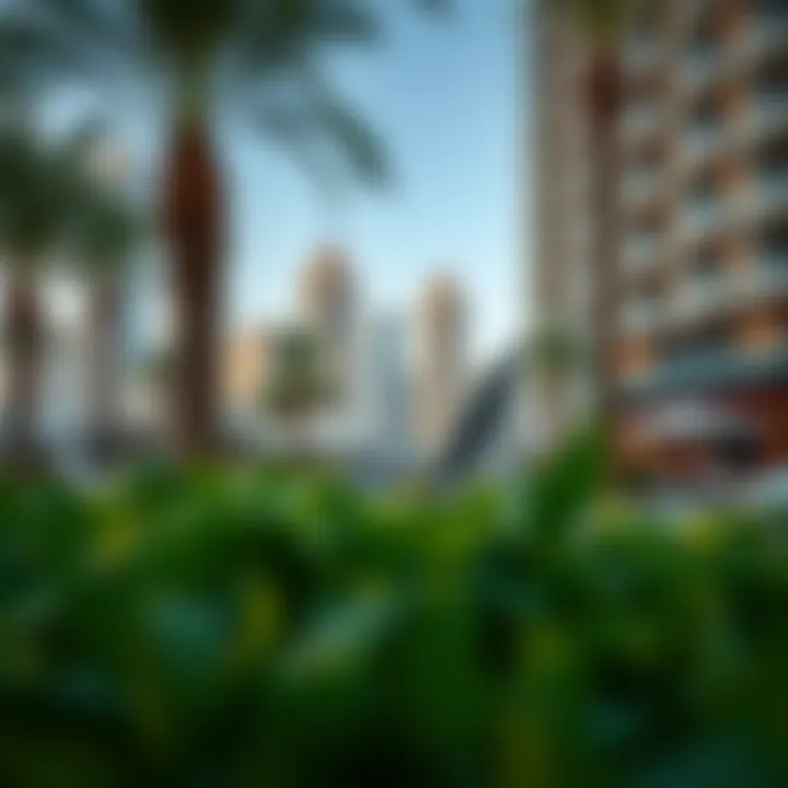 Vibrant lifestyle and amenities in Sadaf JBR
