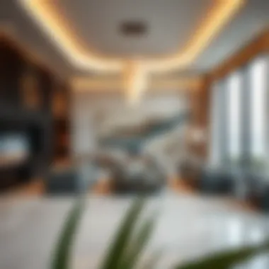 Luxurious Interior Design of Sobha Sea Haven Luxurious interiors of a Sobha Sea Haven residence highlighting modern design