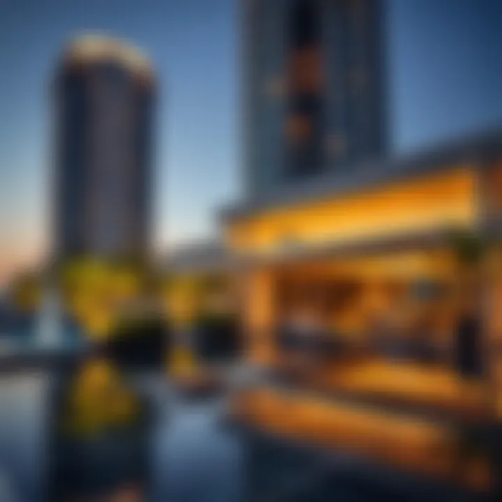 Luxurious amenities at Zumurud Tower