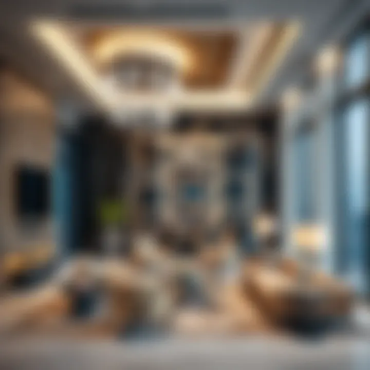 Interior view highlighting innovative design elements of Musa Tower