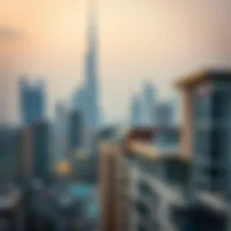 Dubai skyline showcasing luxury properties