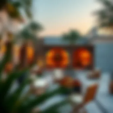 Cultural Influence: Outdoor Ziene Design in Dubai Stunning outdoor space reflecting cultural influence and ziene in Dubai