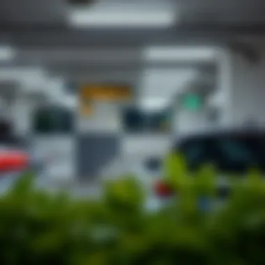 The Role of Technology in Modern Parking Solutions Smart parking technology in use