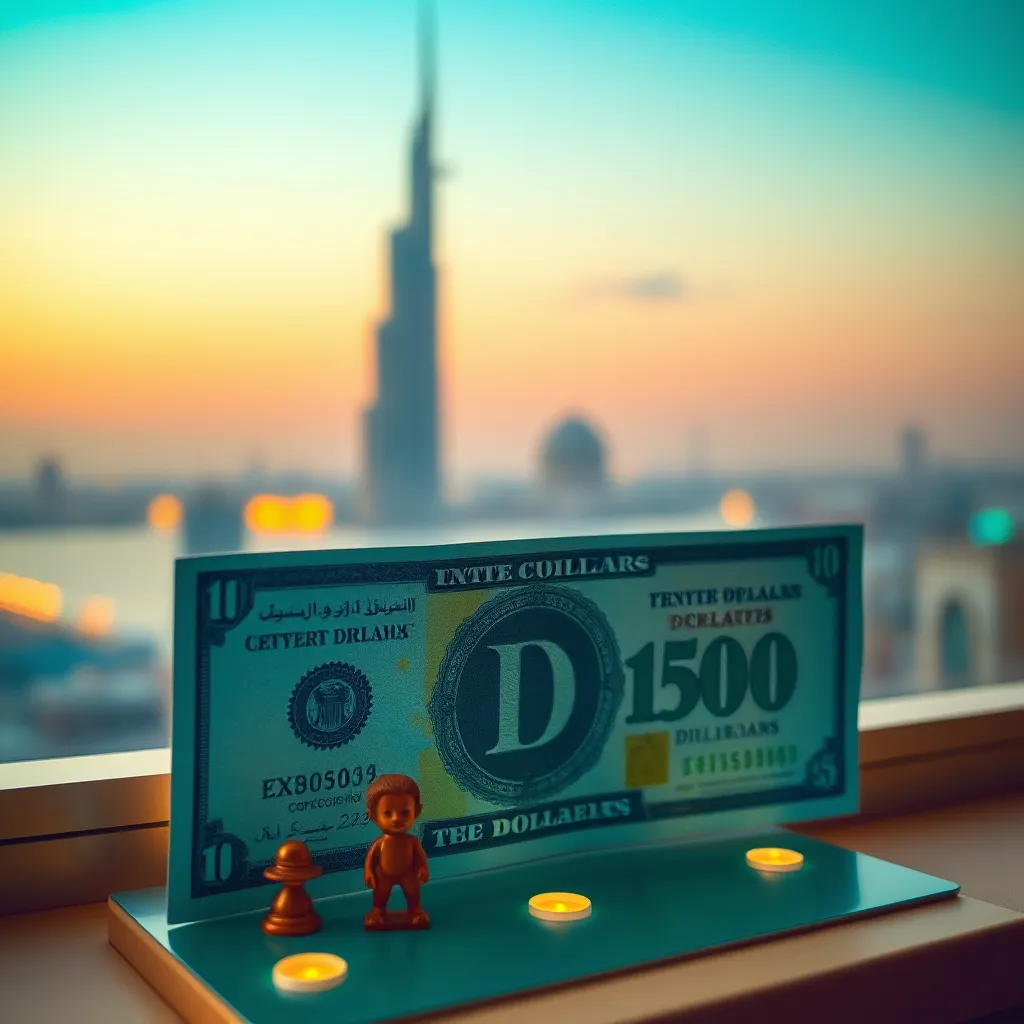 Converting 15000 Dollars to Emirati Dirhams for Investors